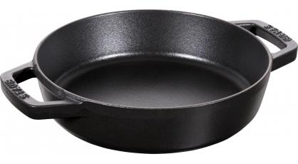 STAUB PAELLAPAN 20 CM ZWART