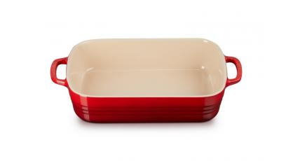 LE CREUSET LASAGNESCHAAL KERSENROOD 42CM