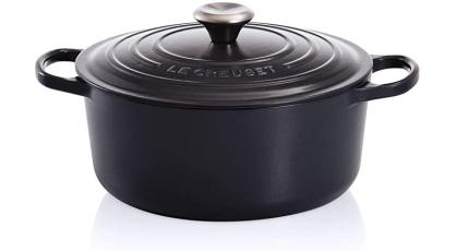 LE CREUSET STOOFPOT ROND 30CM ZWART