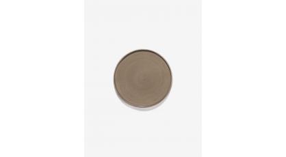 UNIK ANTWERP GLORIA TAUPE BORD 21CM