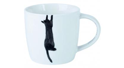 M&#x26;W FELINE FRIENDS BEKER JUST HANGING ON