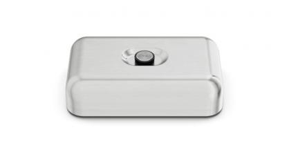 24BOTTLES LUNCH BOX BRUSHED STEEL