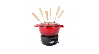 FONTESTIC FONDUESET 18 CM ROOD