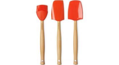 LE CREUSET SPATELSET 3-DELIG PREMIUM OR.