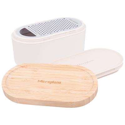 MICROPLANE CONTAINER RASP CASHMERE/BAMBO