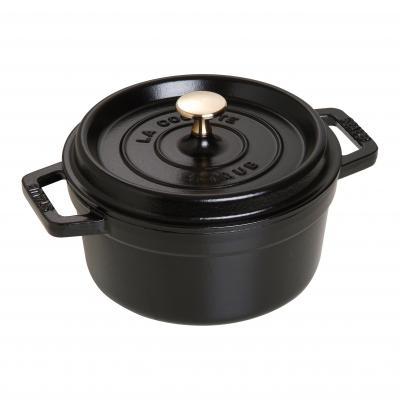 STAUB COCOTTE ROND 20CM ZWART