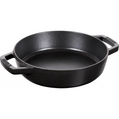 STAUB PAELLAPAN 20 CM ZWART