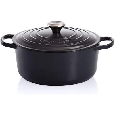 LE CREUSET STOOFPOT ROND 30CM ZWART
