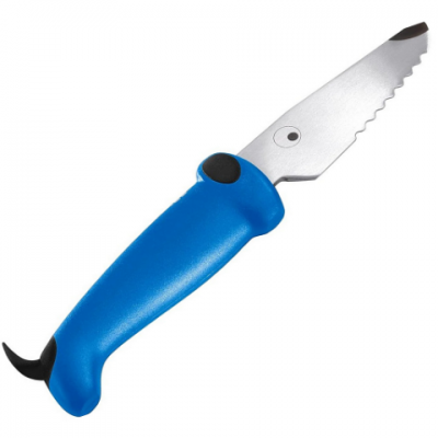 KUHN RIKON KINDERMES HOND BLAUW KARTEL