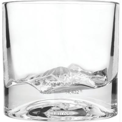 LIITON ROCKY MOUNTAINS WHISKYGLAS 2ST