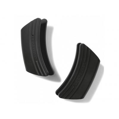 LE CREUSET SILICONE HANDVAT ZWART 2 ST.