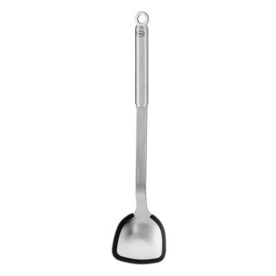 ROSLE WOKSPATEL RVS MET SILICONE 34.5CM