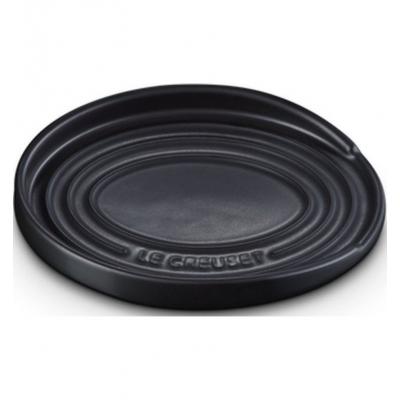 LE CREUSET LEPELHOUDER OVAAL ZWART