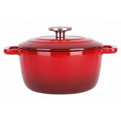 FONTESTIC MINI KOOKPOT ROND 12CM ROOD