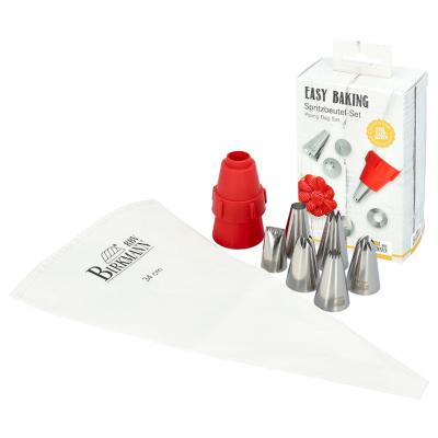 BIRKMANN EASY BAKING SPUITZAK 8-DELIG