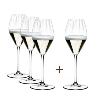 RIEDEL PERFORMANCE CHAMPAGNE GLAS 3+1