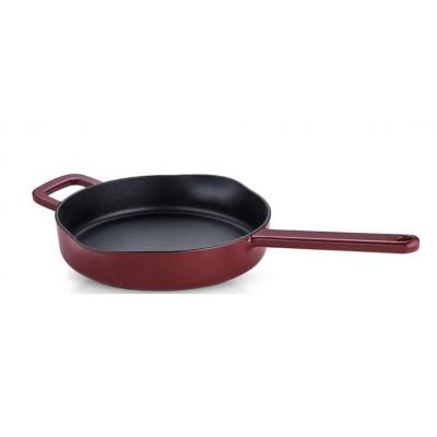 FISSLER MOMENTS BRAADPAN BURG.RED 24CM