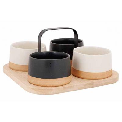 COSY&TRENDY APEROSET BAMBOE 5-DELIG Z/W