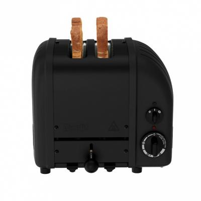 DUALIT TOASTER 2-SLOT NEWGEN MAT ZWART