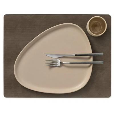 LINDDNA PLACEMAT SQUARE L CORDUROY CAVIA