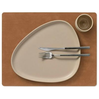 LINDDNA PLACEMAT SQUARE L CORDUROY NATUU