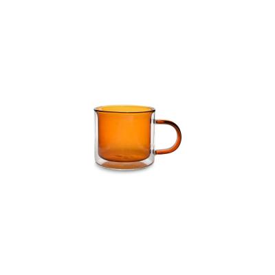 ONA LIV BEKER DUBBELWANDIG 27CL AMBER