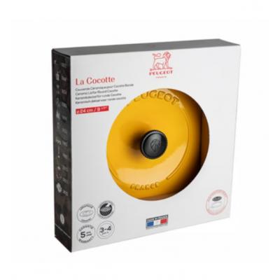 PEUGEOT DEKSEL VOOR COCOTTE GEEL 24CM