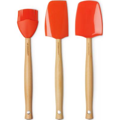 LE CREUSET SPATELSET 3-DELIG PREMIUM OR.
