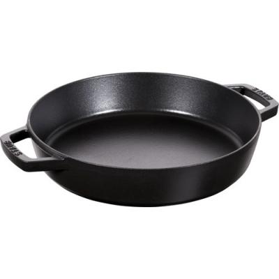 STAUB PAELLAPAN 26 CM ZWART